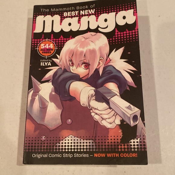 The Mammoth Book of Best New Manga, paperback graphic novel - Picture 1 of 4